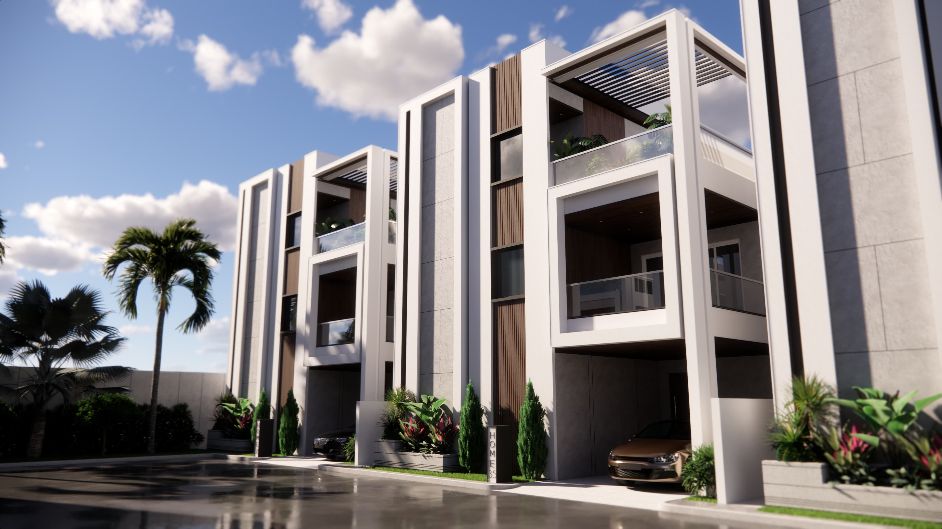 East Residence Day View