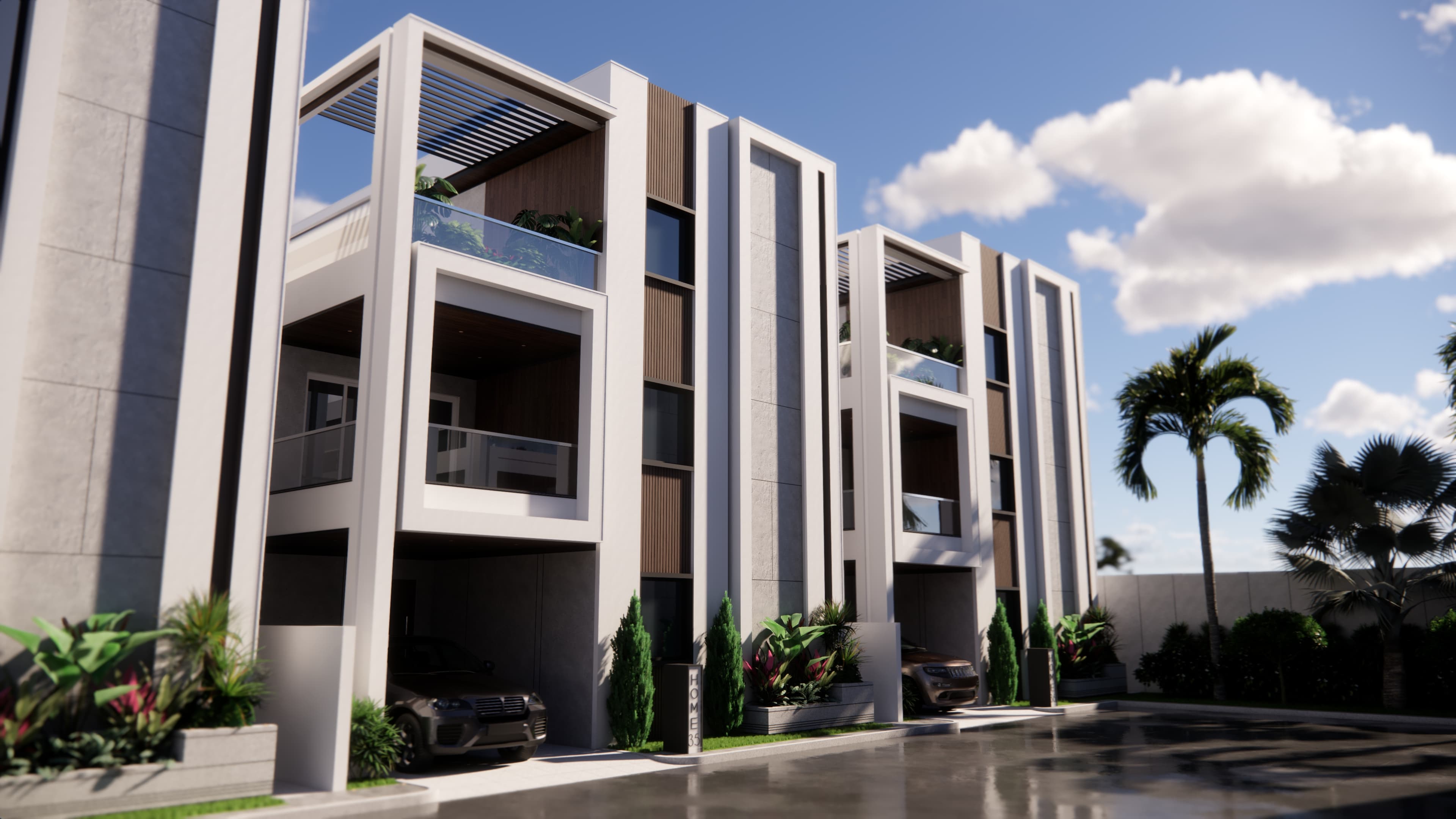 West Residence Day View